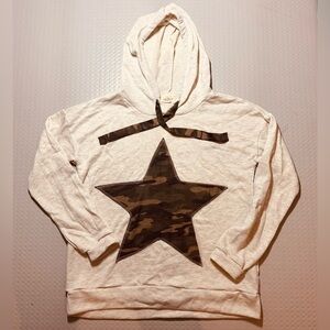 Hopely star hoodie summer bathing suit coverup get dry‎ oversized Medium NWOT